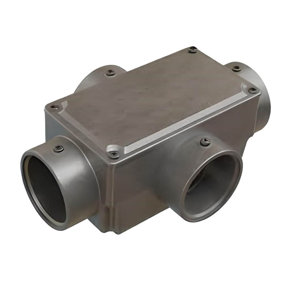 Caixa de Derivação Fixa Conduletzel sem Pintura Tipo X de 1.1/4”” com Tampa - E012100055 - WETZEL