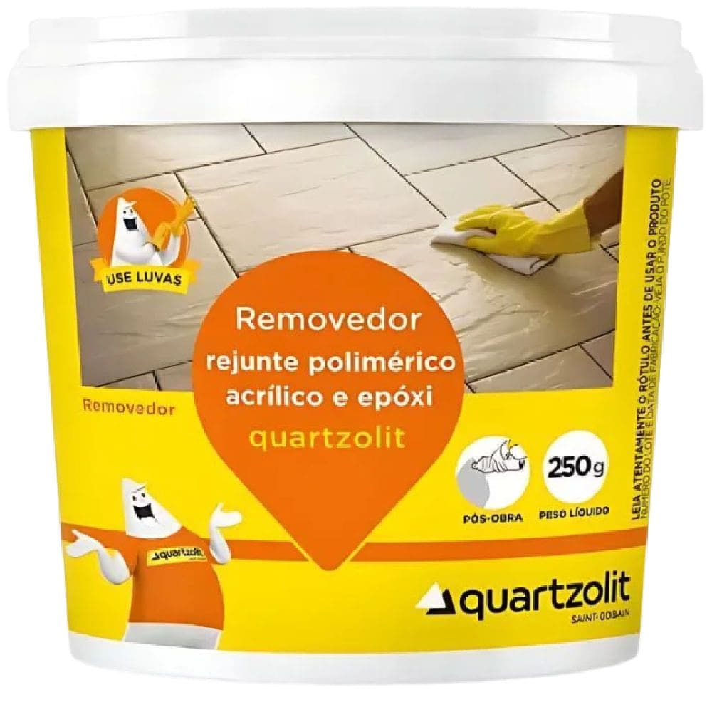 Limpador de Rejunte Acrílico com 250 Gramas - 0300.99999.0001CX - QUARTZOLIT