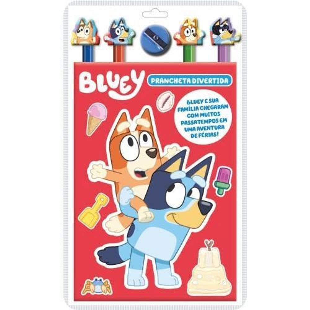 Livro Bluey Prancheta Divertida 01 - Editora Online