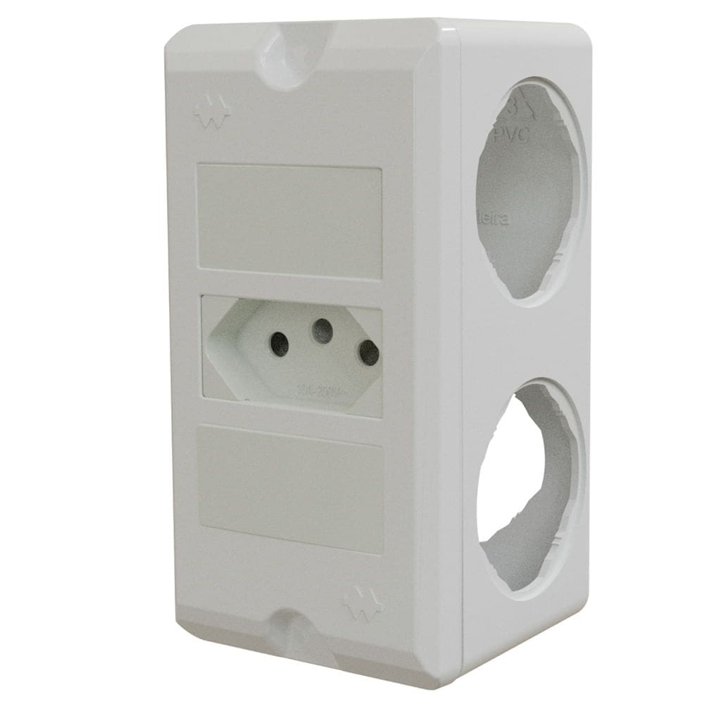 Tomada 20 Amperes Poliwetzel PVC - E017212052 - WETZEL