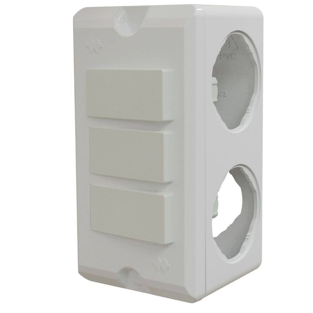Conjunto com 3 Interruptores Paralelos Poliwetzel PVC - E017212142 - WETZEL