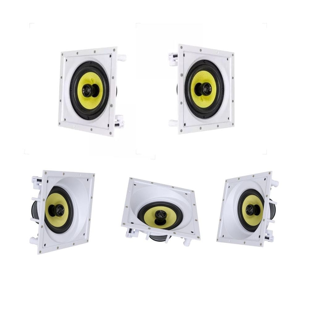 Combo JBL Caixas de Embutir - Kit 2 CI Plus 6S e Kit 3 CI Plus 6SA - Branco