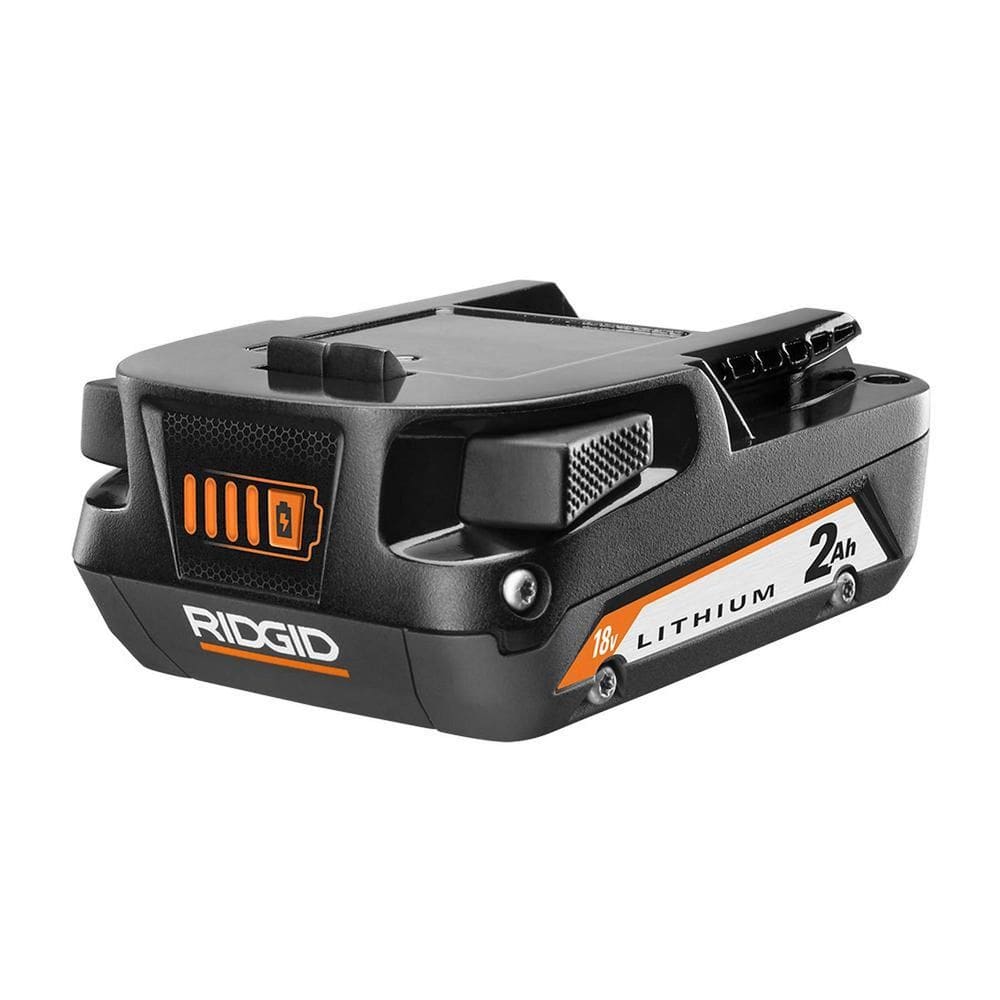 Bateria RIDGID 18V 2.0Ah de íon de lítio 2X mais tempo de execução
