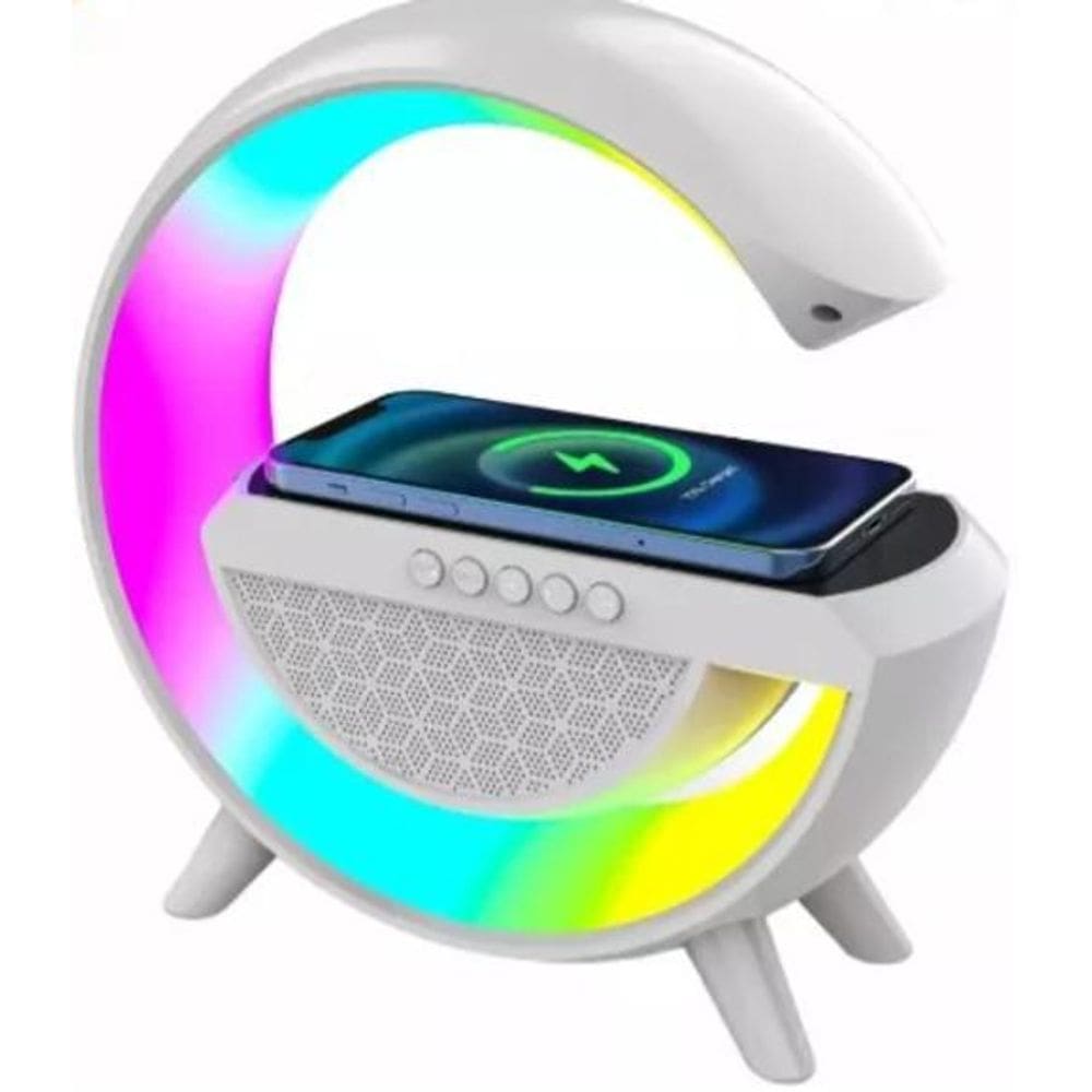 Estação De Som Futurista: G Speaker Smart Station Led Rgb