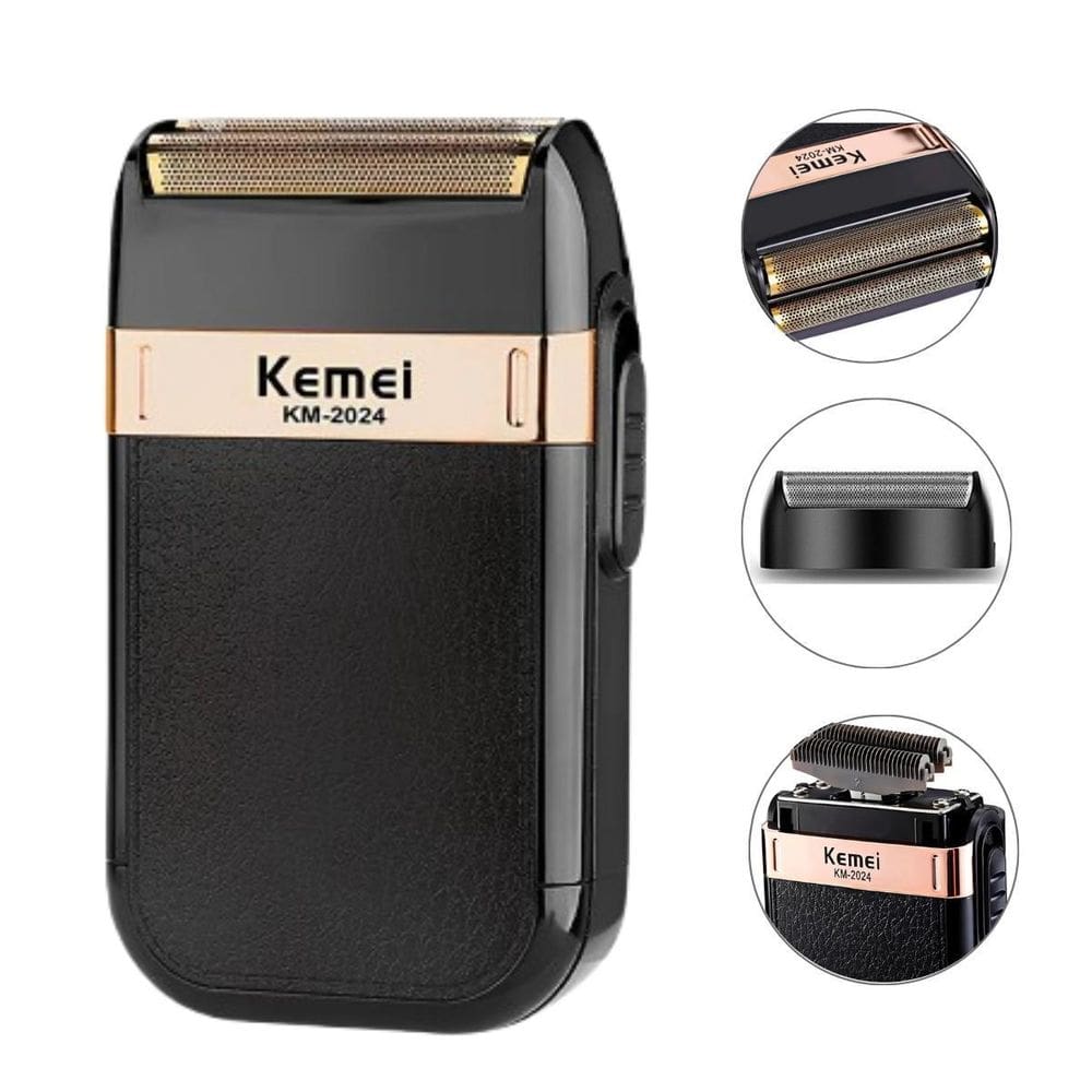 Aparelho De Barbear Kemei Km2024 - Profissional E Elétrico
