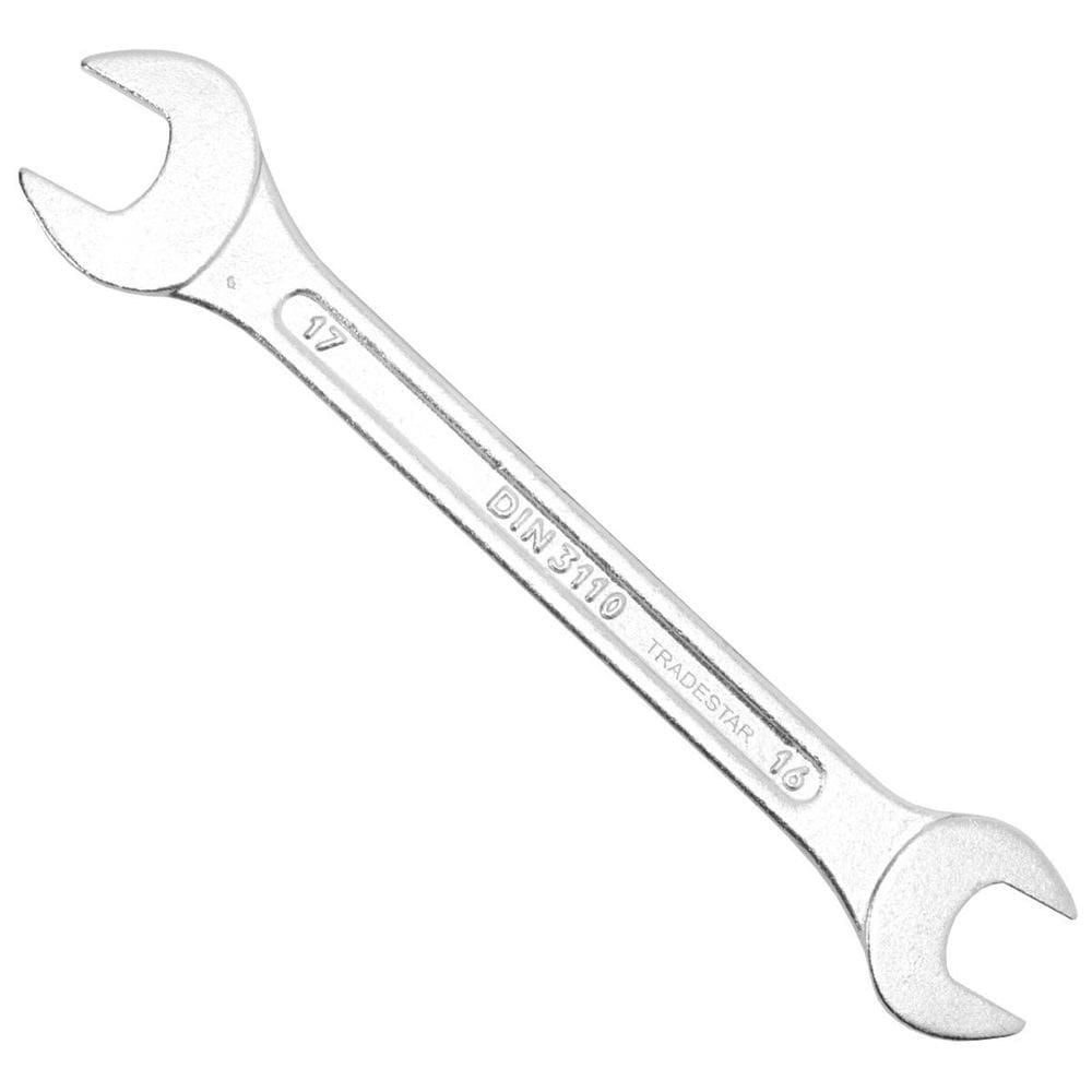 Chave Fixa CR-V 16x17mm Aço Cromo Vanádio Uso Manual