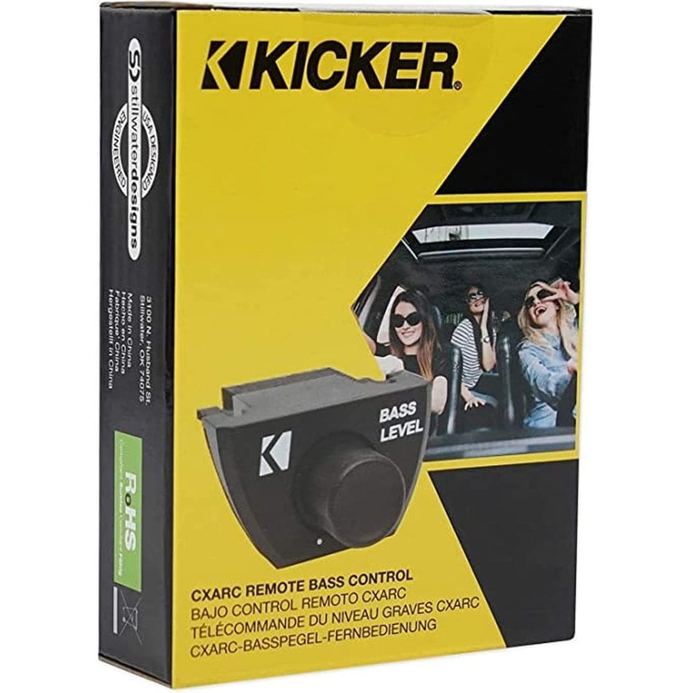 Controle remoto KICKER CXARC para amplificadores da série KICKER 46CX
