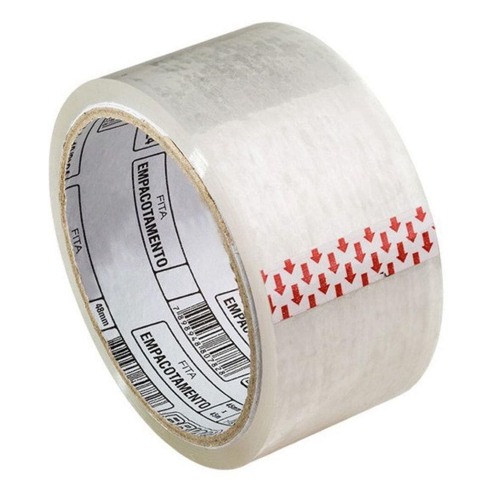 Fita Adesiva 48Mmx50Metros Transparente Durex Largo-6 Rolos