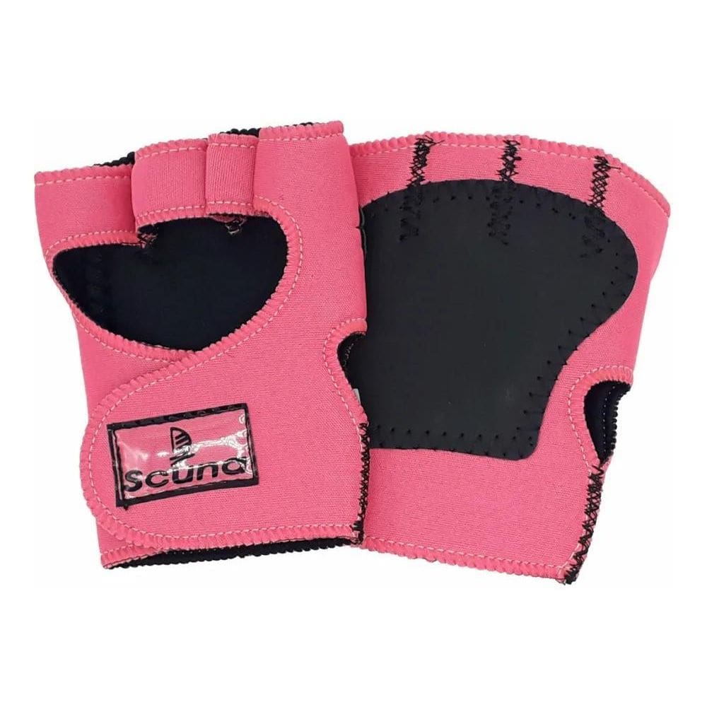 2X Luva Musculação Plus Rosa