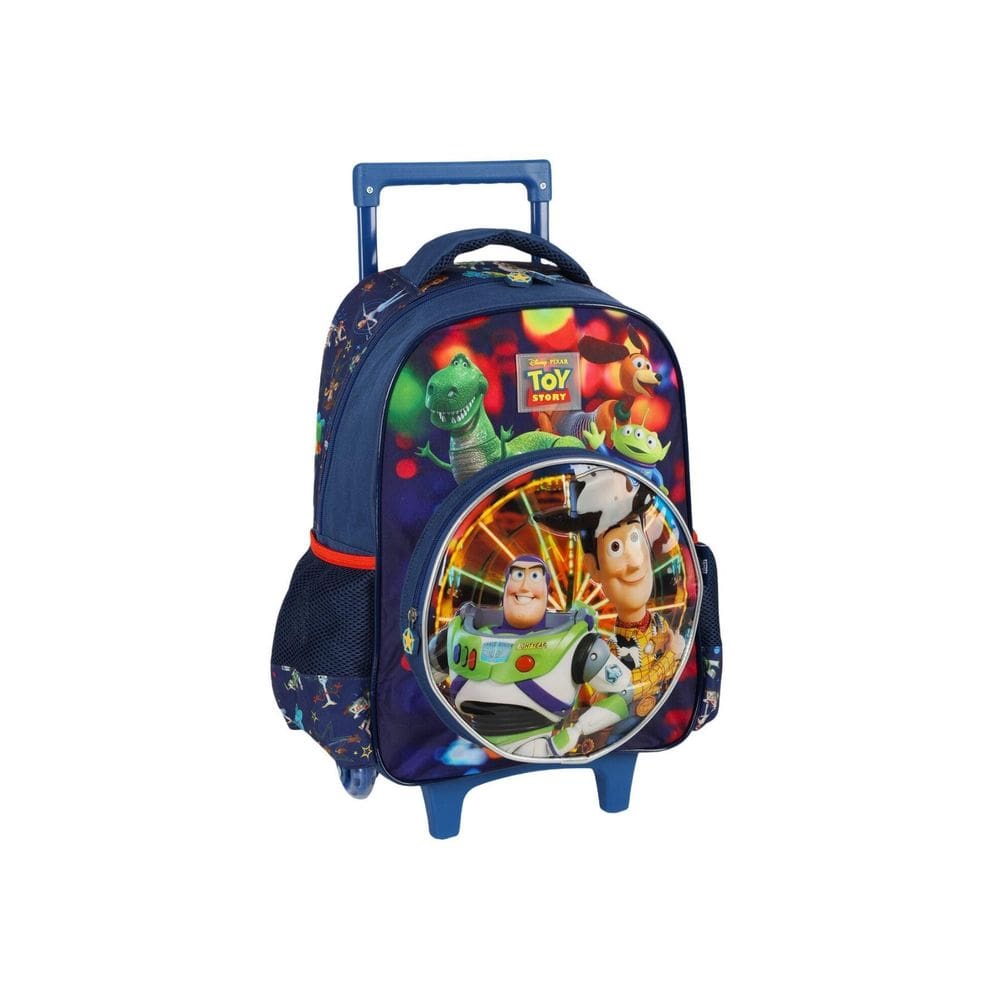 Mochila Escolar De Rodas Toy Story - Verde