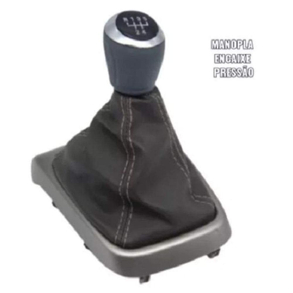 Manopla Bola Pressão Coifa Câmbio Spin Cinza 2013 14 A 2018