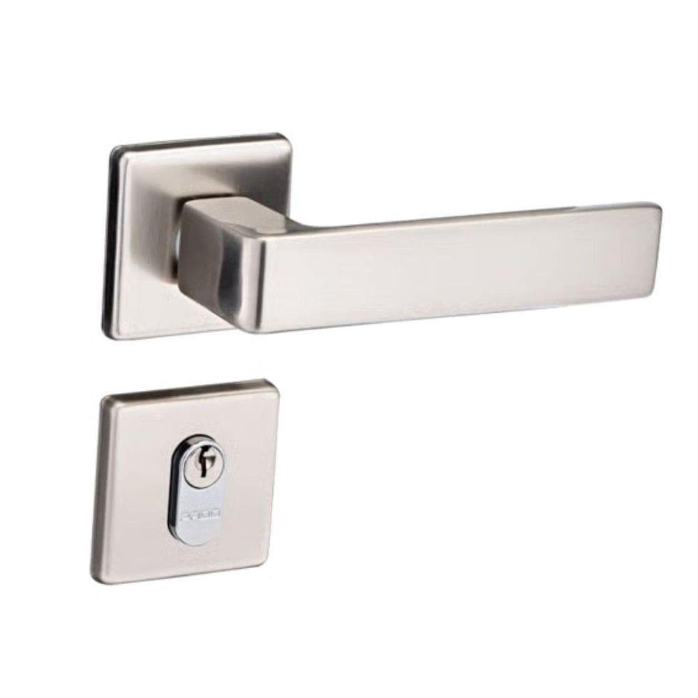 Fechadura Pado Concept 419 Externa Escovada 40Mm Quadrada