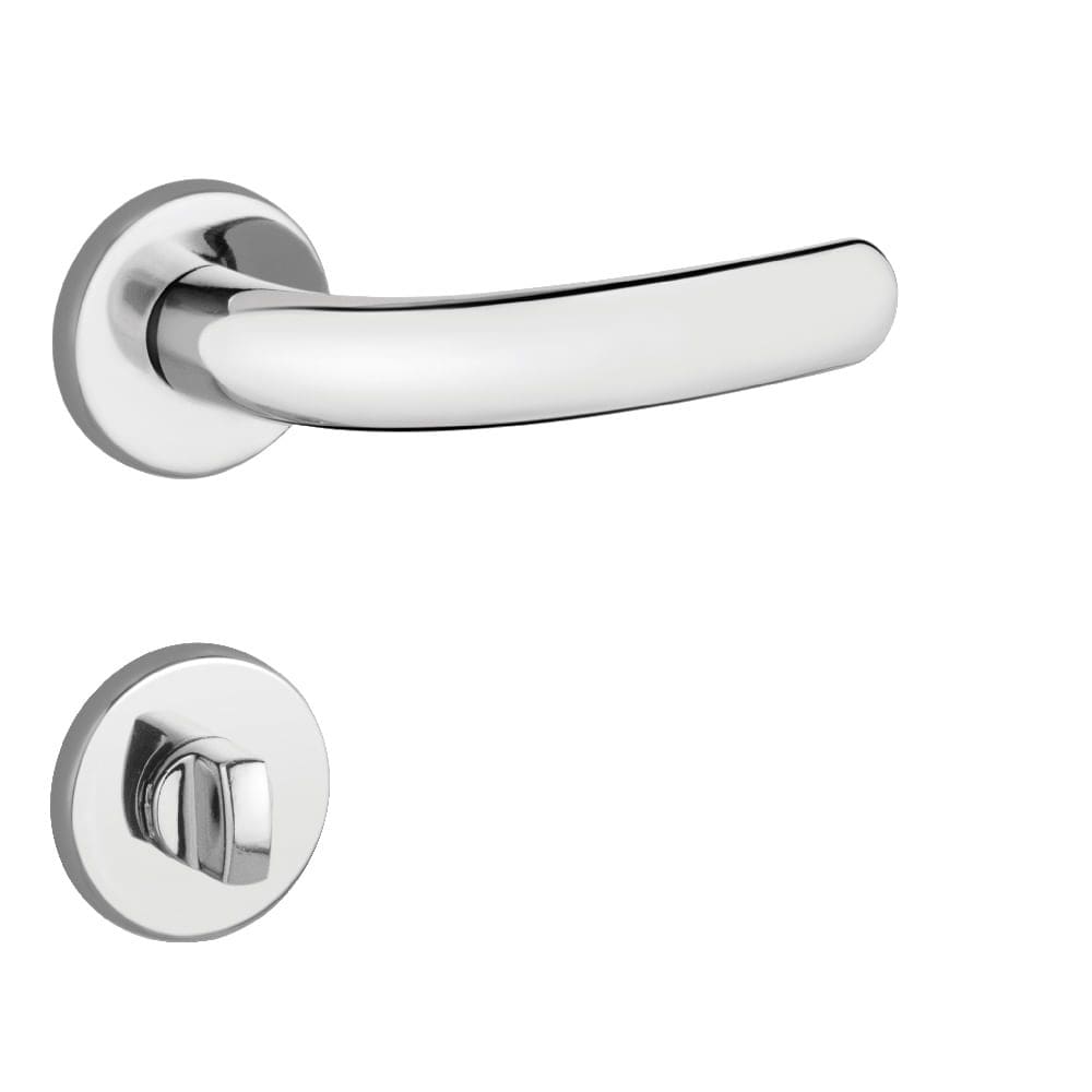 Fechadura para Banheiro Mille 40mm Cromado - K12-10/005 - LOCKWELL