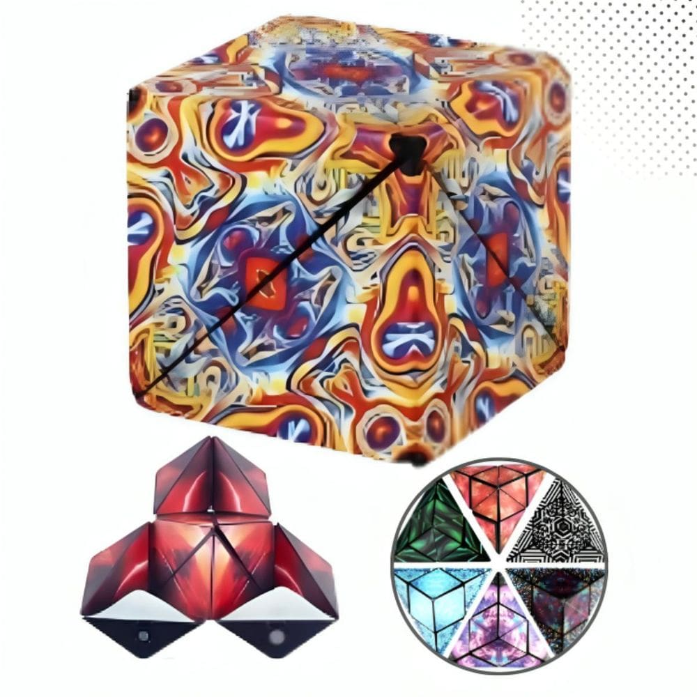 Shape Shifting Galaxy Cube Estrutura Magnetic Qiyi