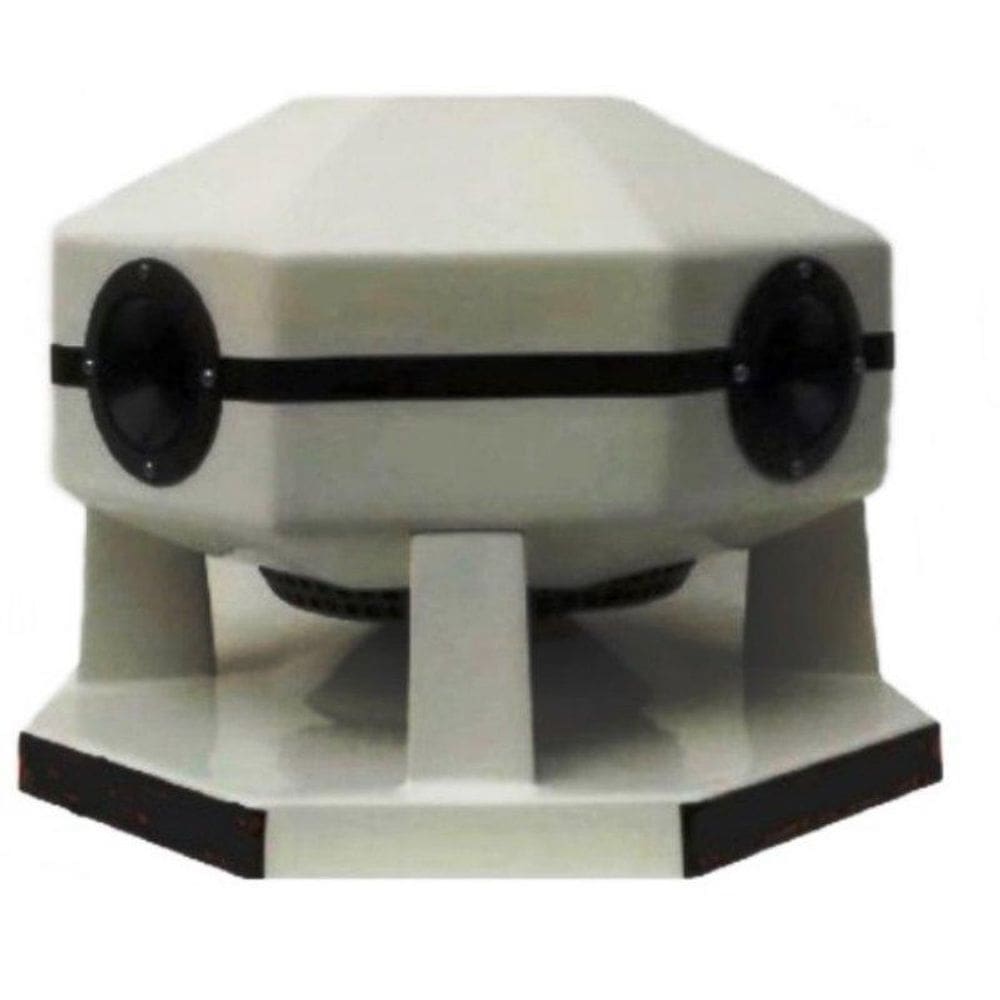 Caixa Octo Propaganda Volante Fibrasom + Cinta + Rack