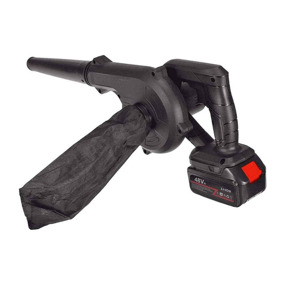 Soprador Aspirador Bateria Sem Fio Potente Folhas Detritos