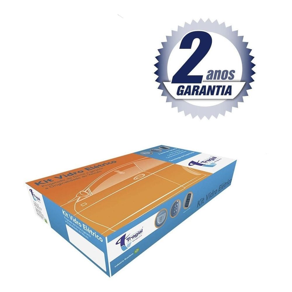 Kit Vidro Elétrico Tragial Gol Parati Saveiro G4 4 Portas