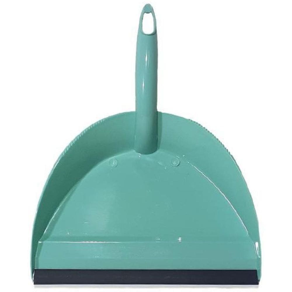 Kit Limpeza 4Pçs Pá Escova Rodo Vassoura Portátil Coloridos