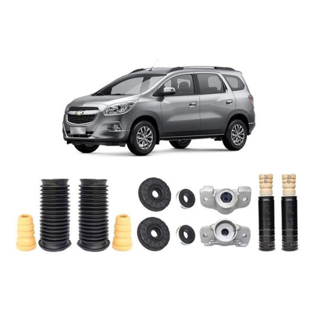 Kit Batente Suspensão Dianteira + Traseira Spin 2018 2019