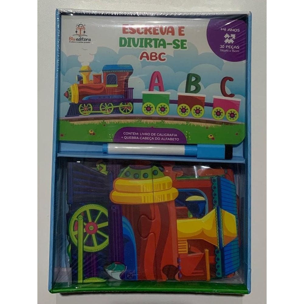 Livro Escreva E Divirta-Se - Abc - Blu Editora