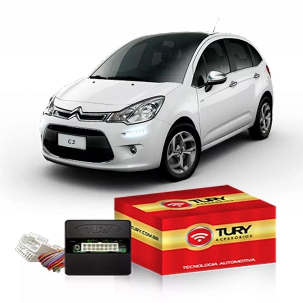 Modulo De Vidro Elétrico C3 2004 A 2012 Tury Pro 4.42 Ey