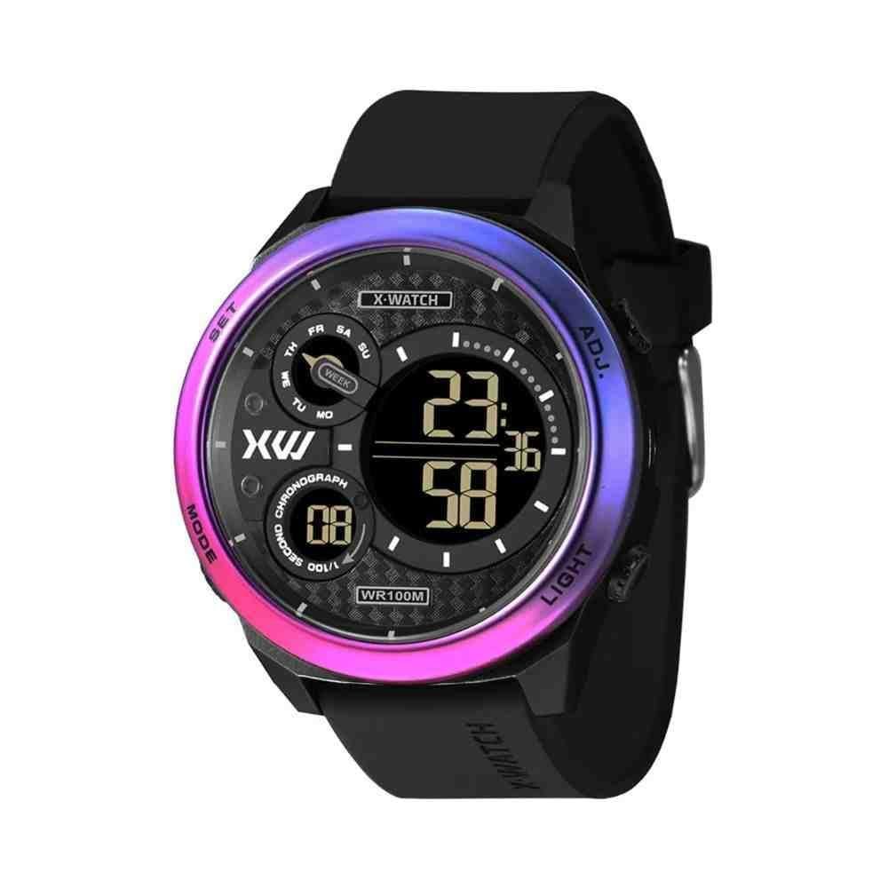 Relógio Preto Masculino X-Watch Xtyle Xmppd659