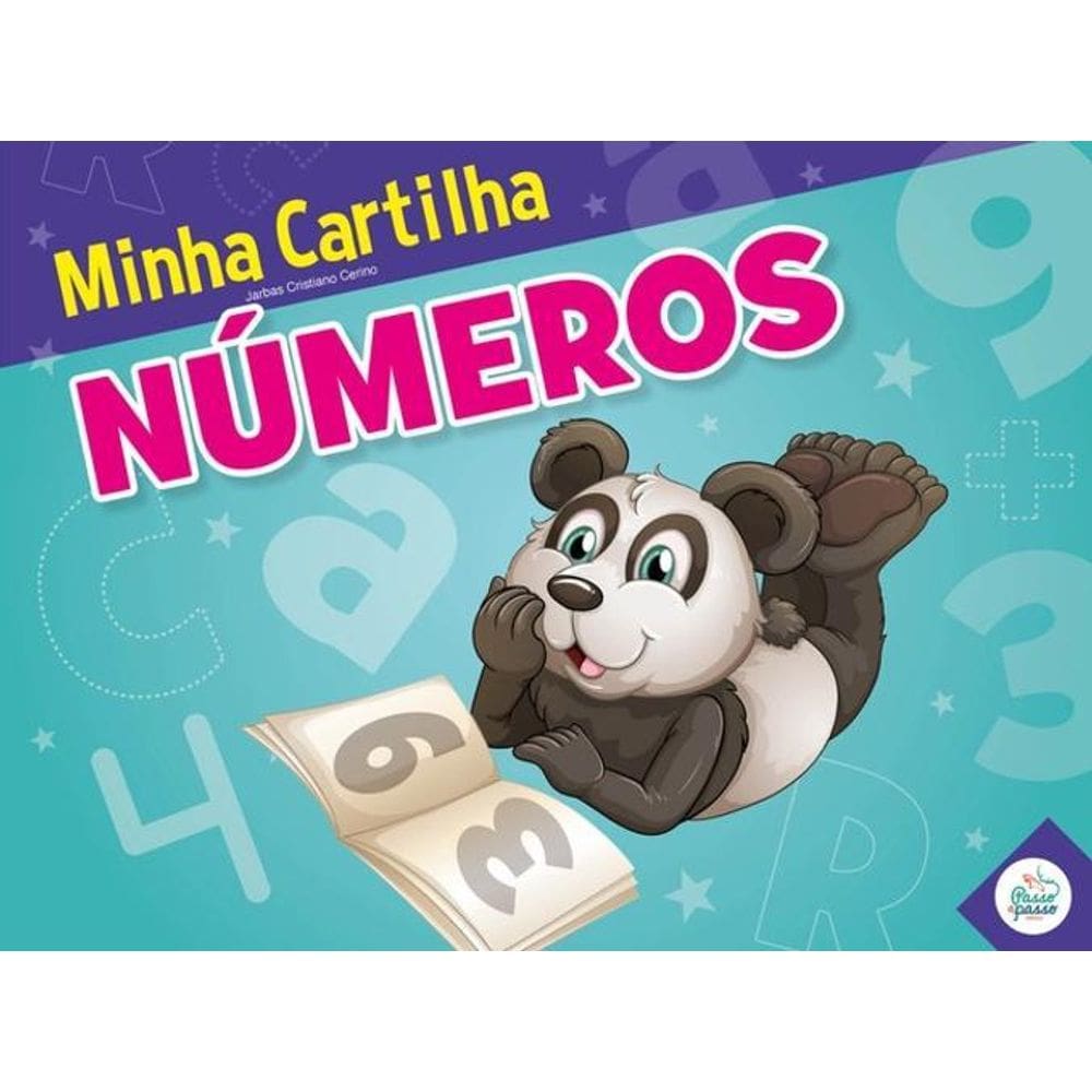 Livro Minha Cartilha - Números