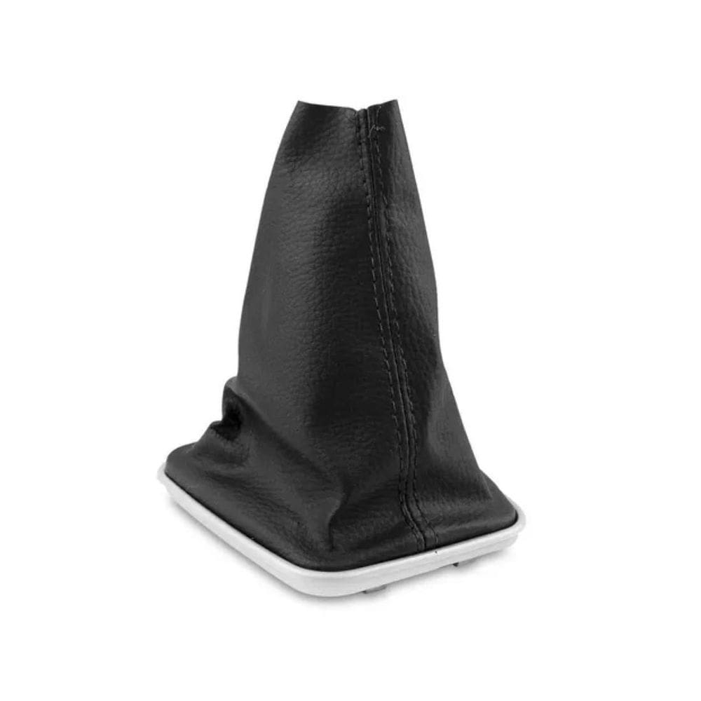 Coifa Cambio Fox Napa Preta Base Prata Linha Preta