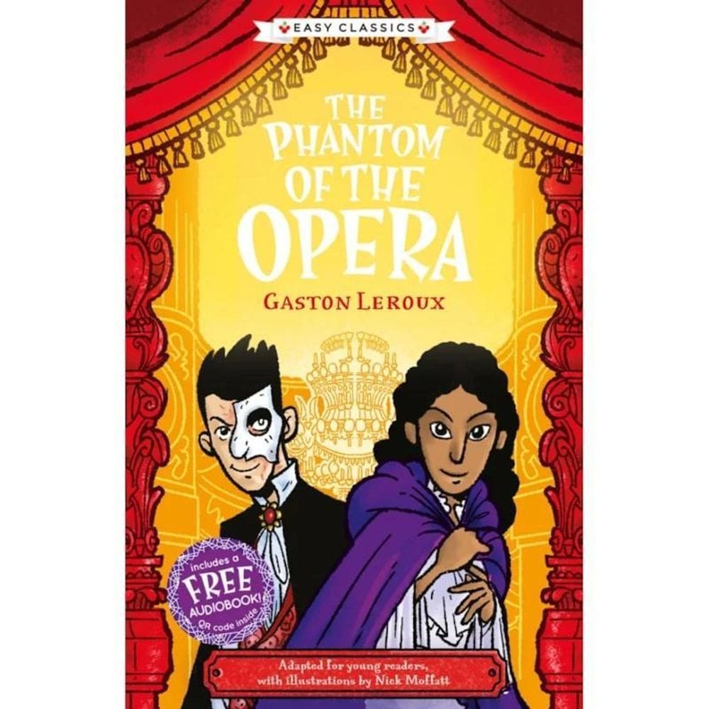 Livro The Phanton Of The Opera - Em Inglês - Texto Adaptado