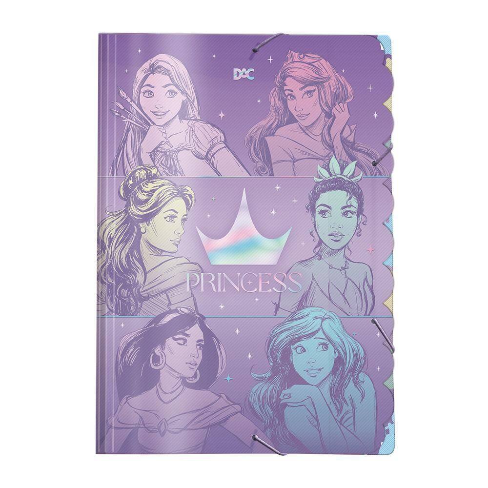 Pasta Aba Elástica Princess Disney Dac