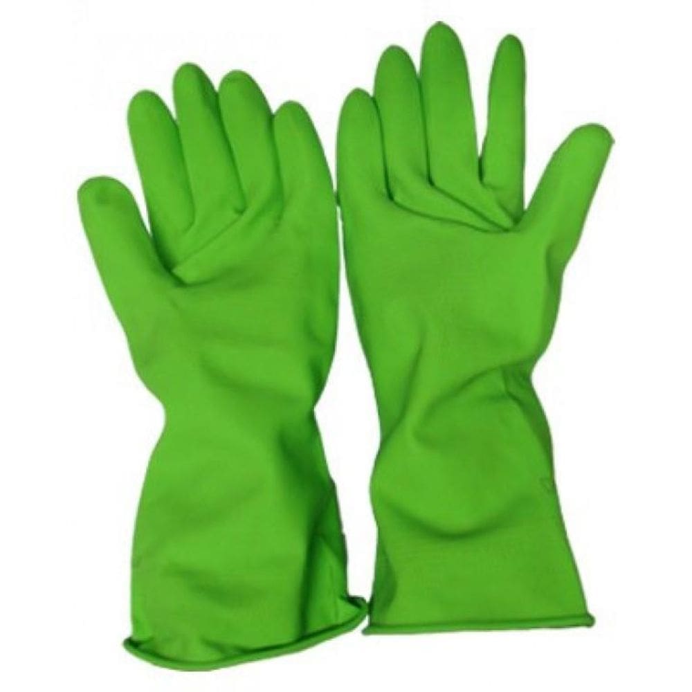 Luva Borracha/Latex Top Verde G Nobre