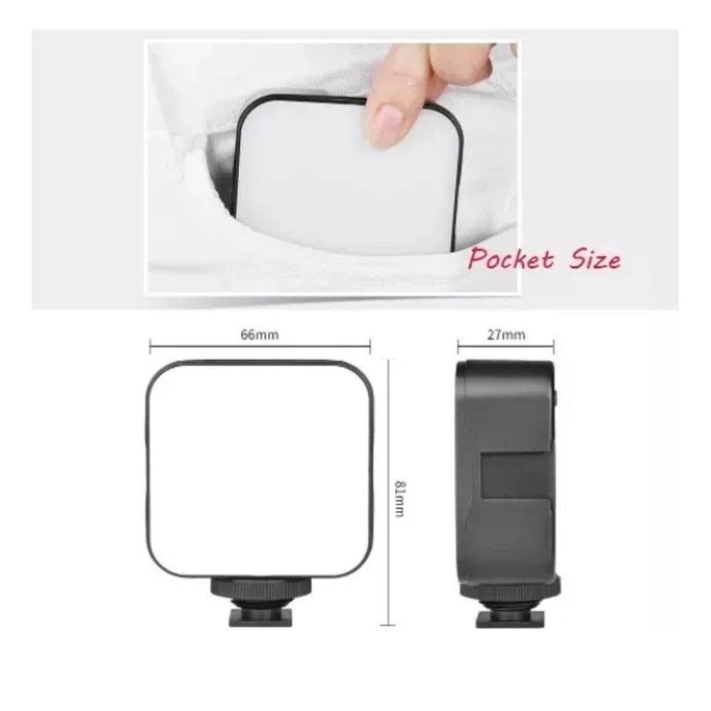 Iluminador Led 49 Leds Portátil Para Foto De Produto