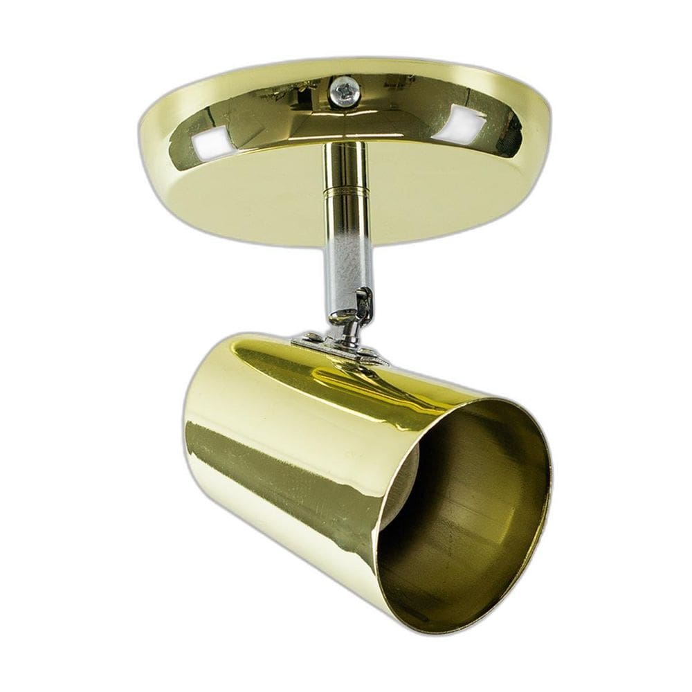 Spot De Sobrepor New Short Direcionável Mr16 Dourado Llum