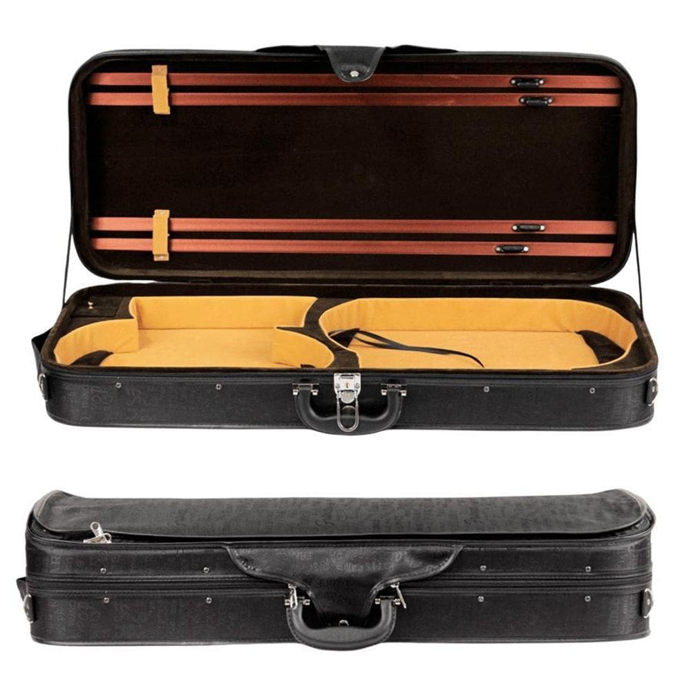 Estojo Orquezz De Madeira Duplo Para Violino E Viola 42Cm