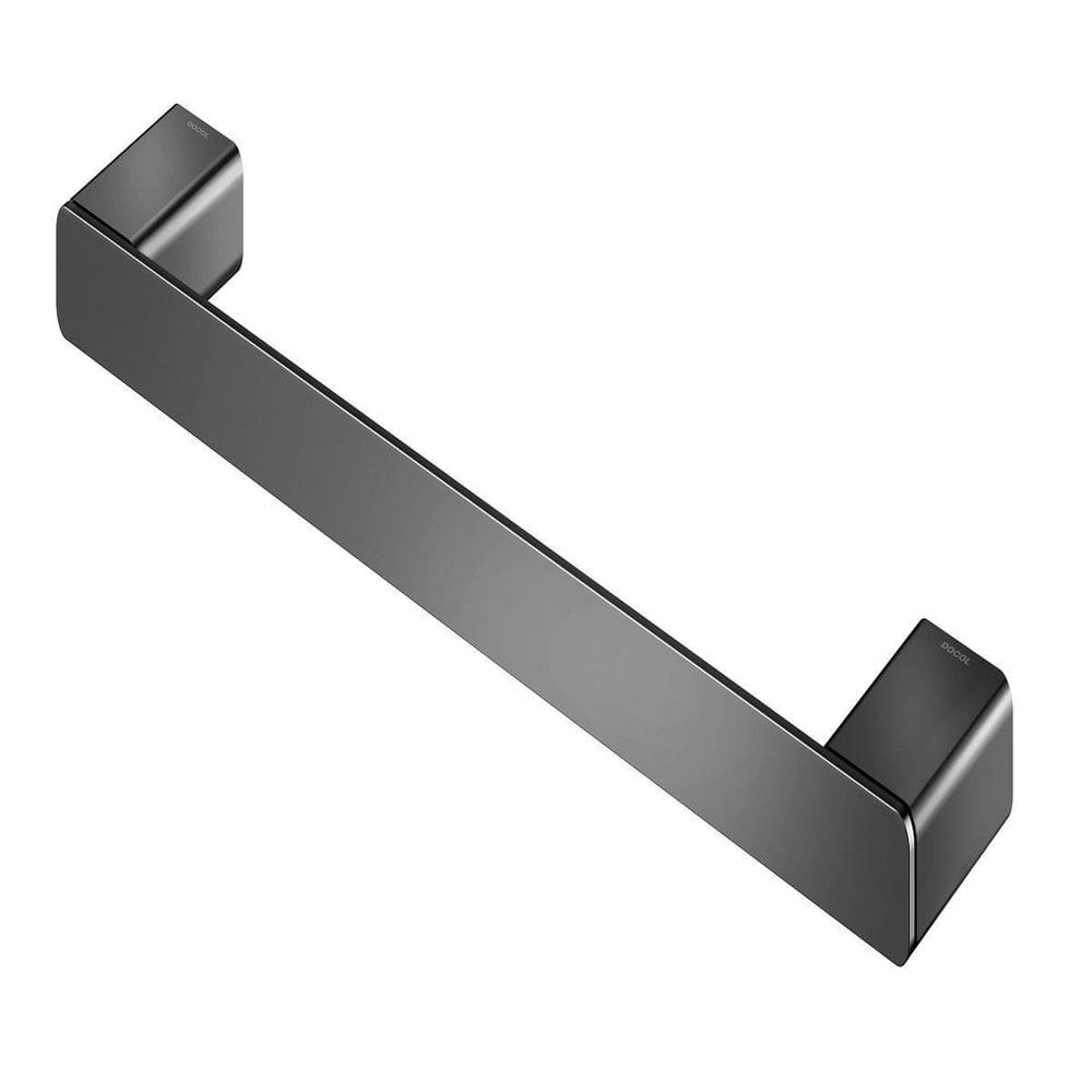 Porta Toalha de Rosto Docolflat Grafite 376mm