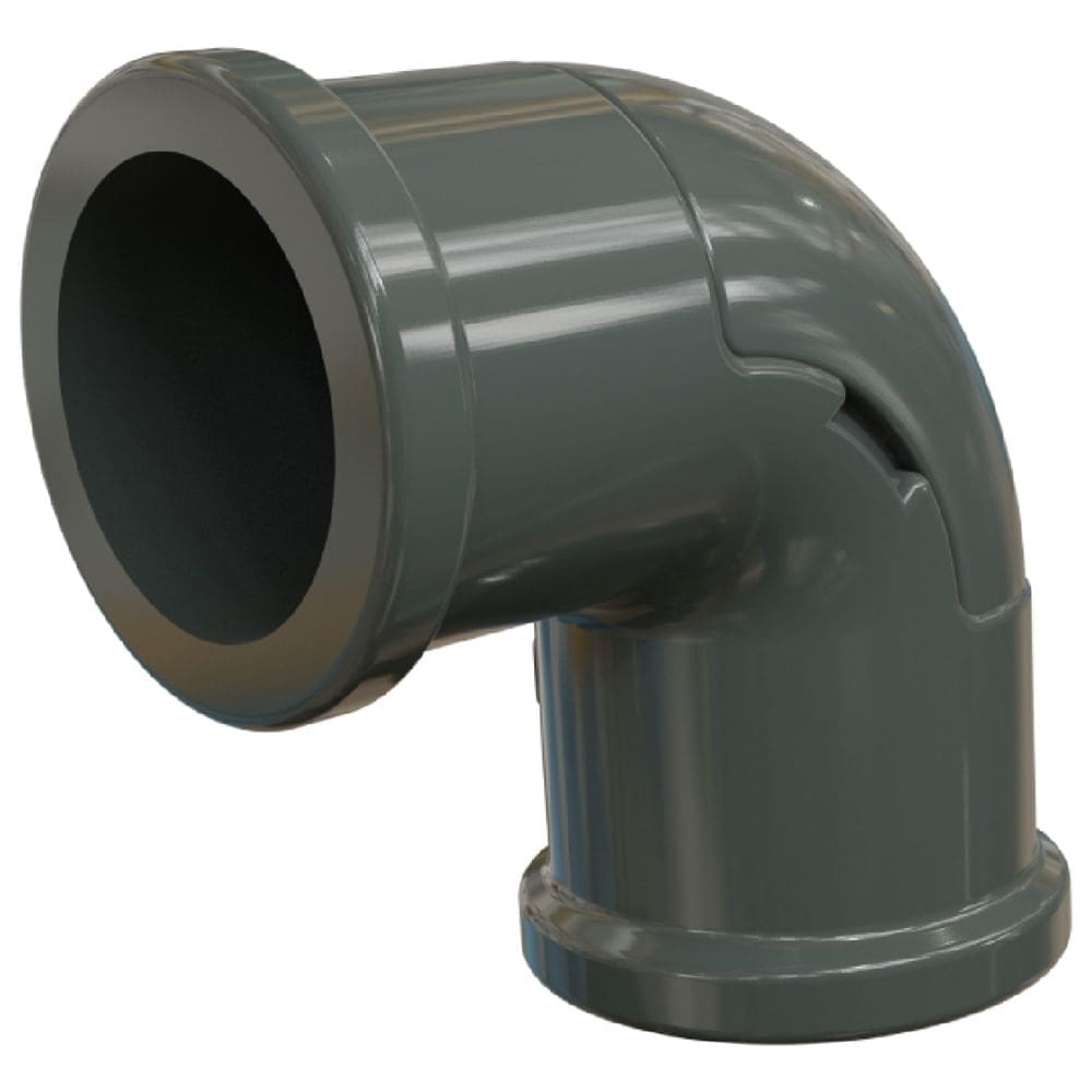 Cotovelo com Tampa Vigia Eletroduto em PVC S/R Cinza 1/2”” - E015300010 - WETZEL