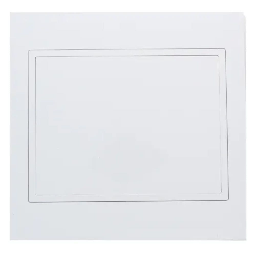 Placa 4x4 Cega com Suporte Branco - RVB-1300/44 - RAVENNA