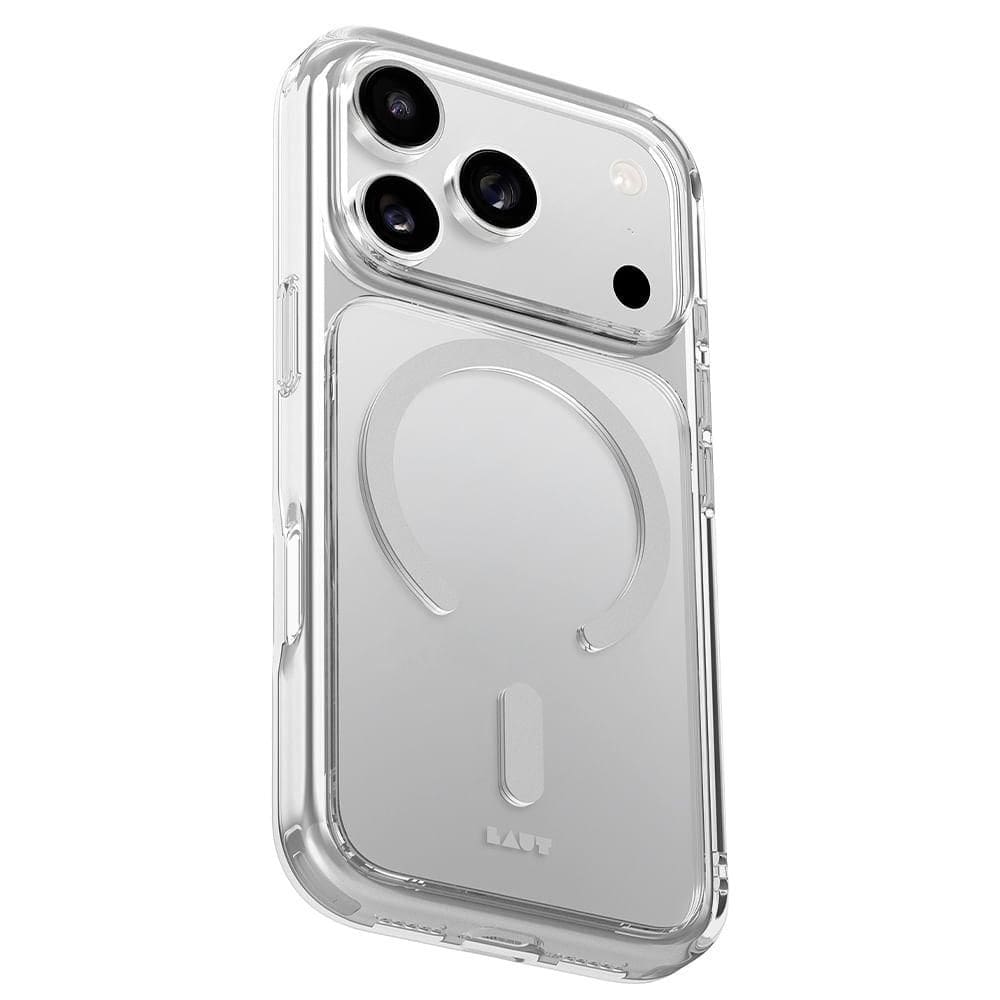 Capa Protetora para iPhone 17 Pro Crystal Fluro Cinza - Laut