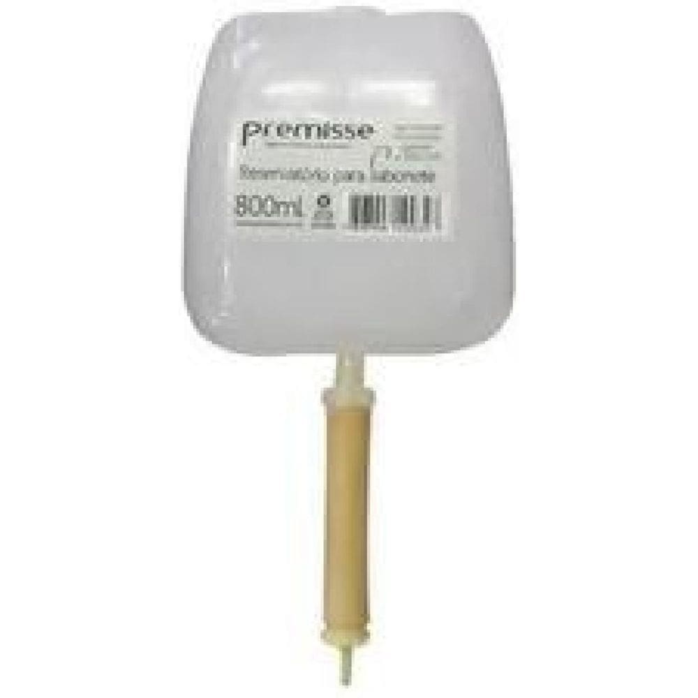 Reservatório P Saboneteira P Álcool Gel 800Ml Premisse C/4Un