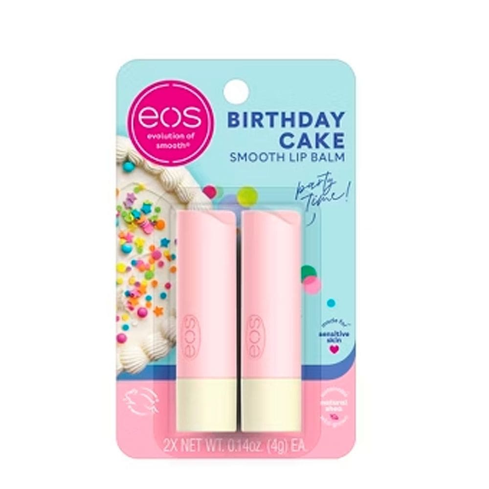 Kit Eos Birthday Cake Lip Balm - Bálsamo Labial 8g