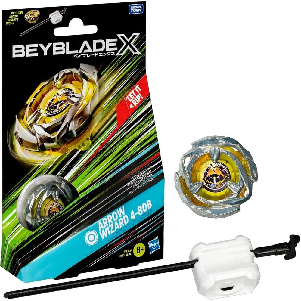 Beyblade Xtreme Arrow Wizard & Lançador - Hasbro F9582