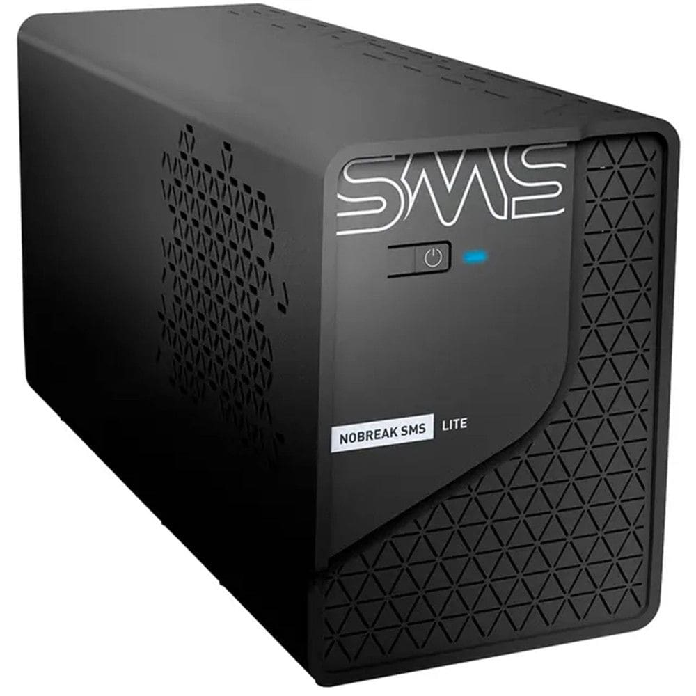 Nobreak SMS Lite 600VA 4 Tomadas com Estabilizador Interno 0029201