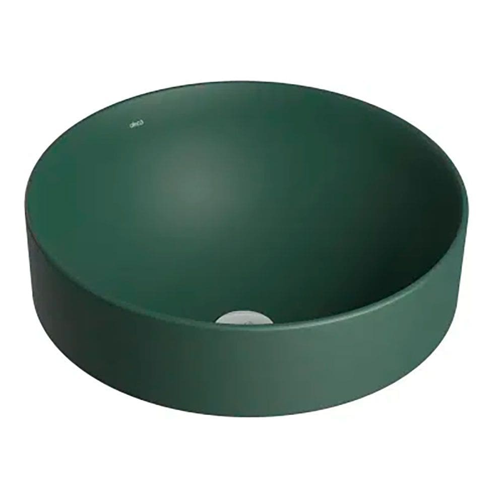 Cuba de Sobrepor Lavatório Redonda 40X40cm Kale Green - L.1050.42