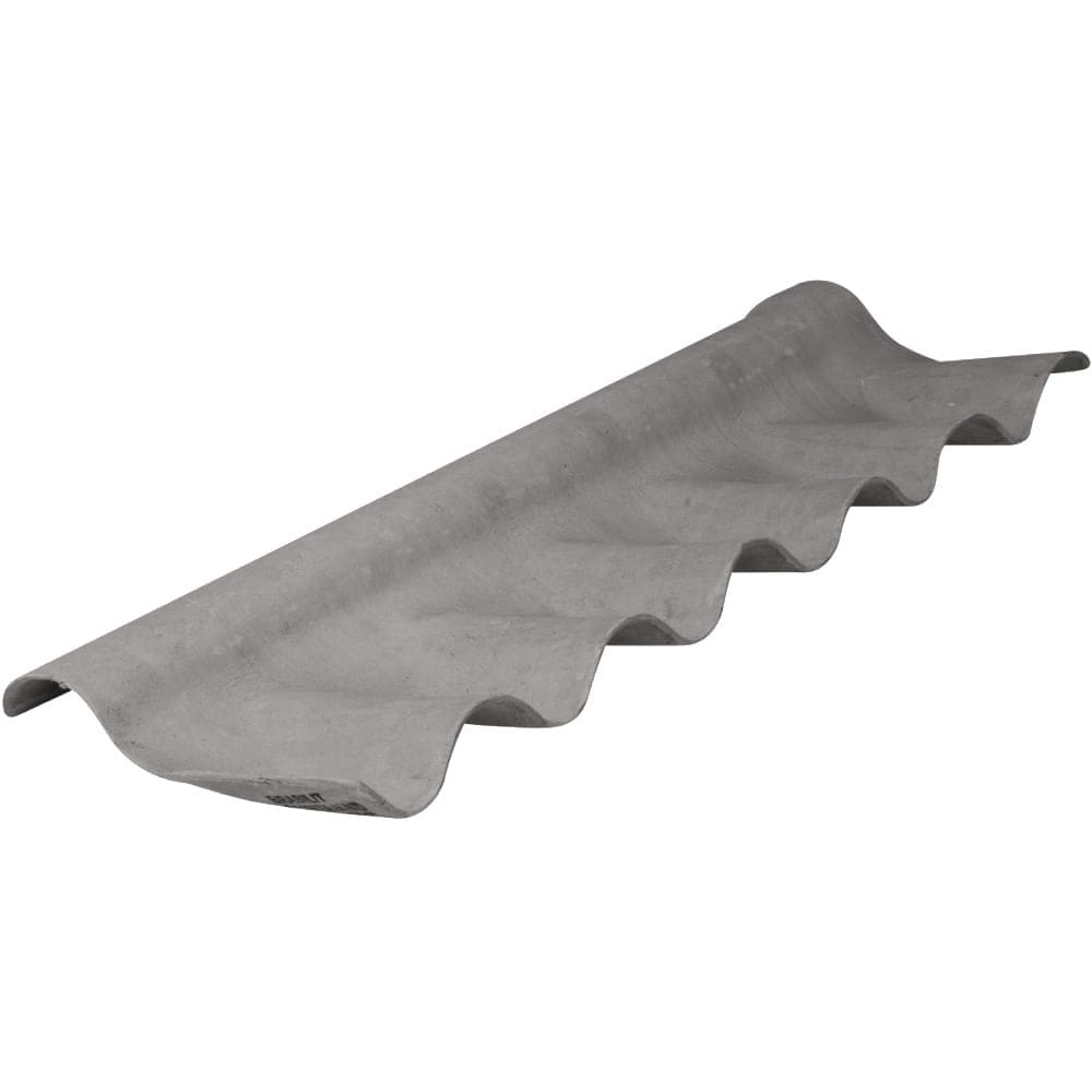 Cumeeira Articulada de Fibrocimento Ondulada 34,9x61,5cm TMD Inferior - 230087205 - BRASILIT