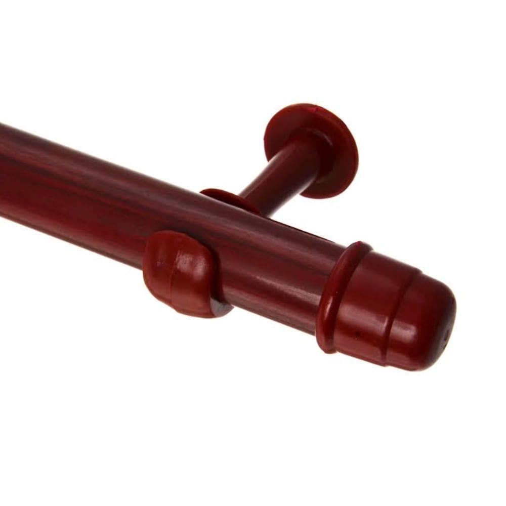 Kit Varão Real Simples 19mm 2 metros Mogno - 19111 46 - COUSELO