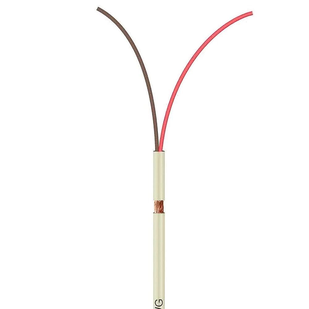 Cabo Manga 02X26 Awg - Com Blindagem Bege - 4 Metros