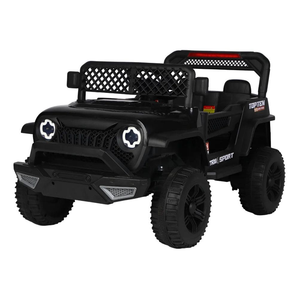 Jipe Elétrico12v Infantil Adventure V12 Com Controle Remoto, Bluetooth, Usb, Luz de Led e Som Bang Toys