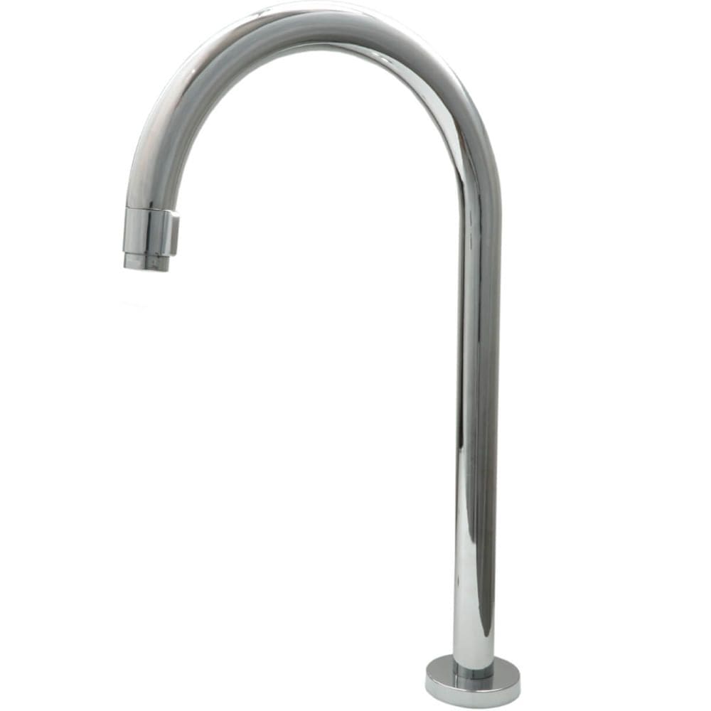 Torneira de Mesa Alta Tubo Redondo 23mm Modelo J Cromada 1241 - 772197 - STOC