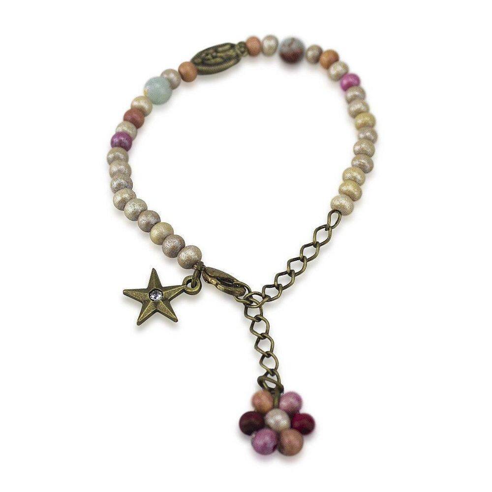 Pulseira Nossa Senhora De Guadalupe Madeira 4 Mm