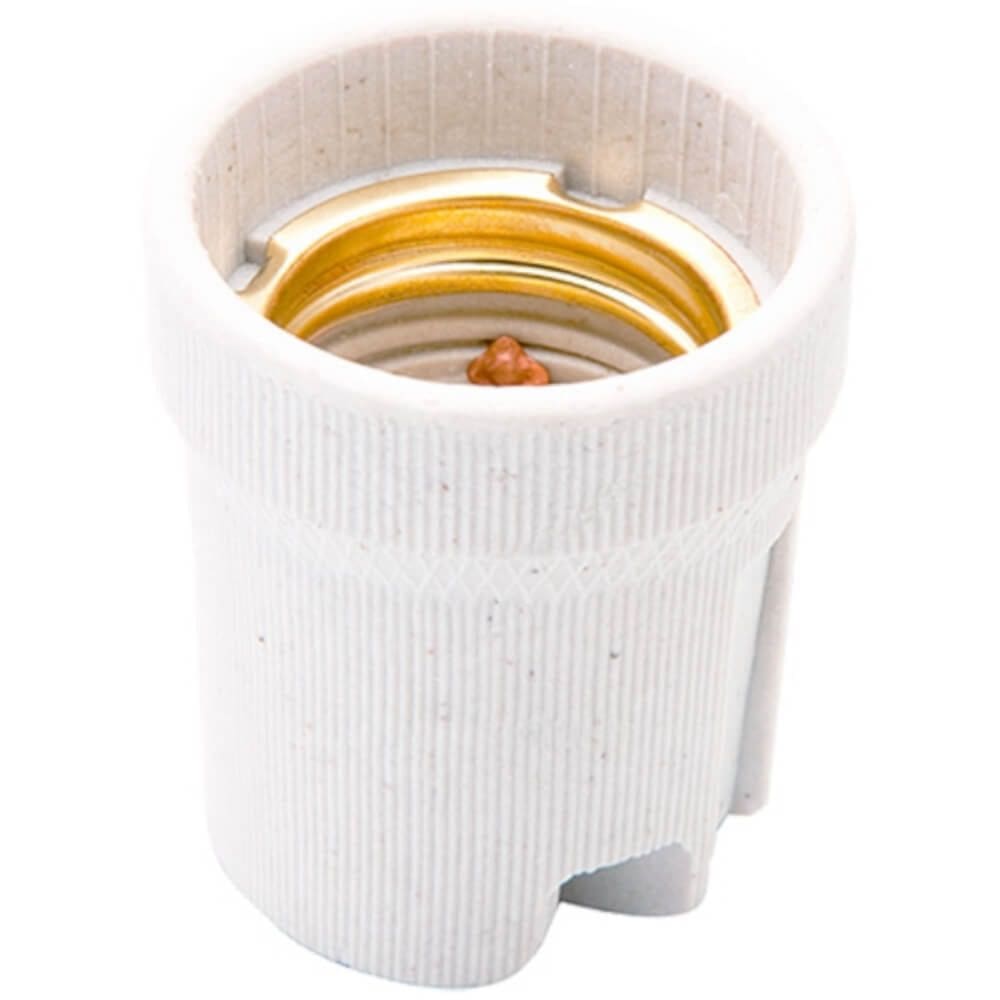 Receptáculo de Porcelana para Spot com Alça - 8616 - BRASFORT